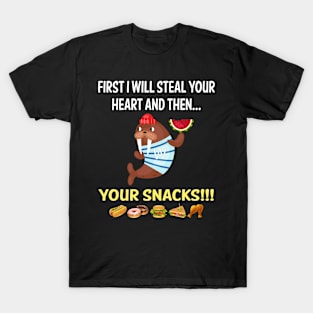 Steal Heart Walrus 36 T-Shirt